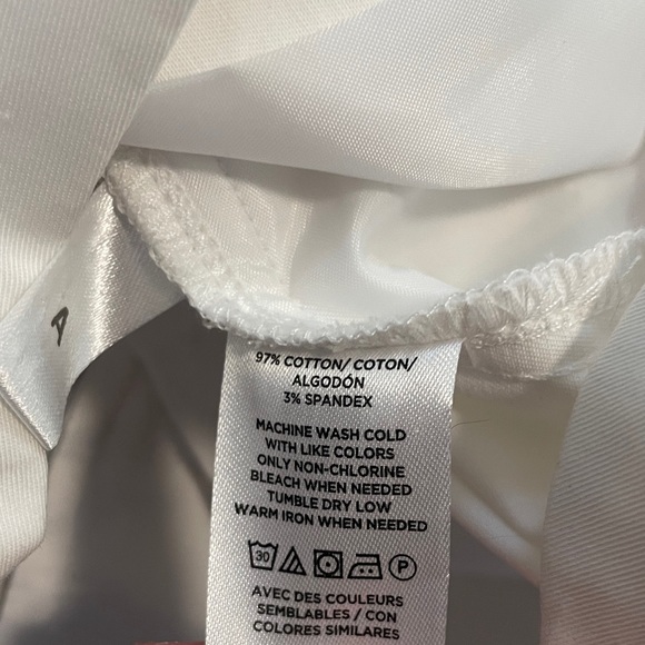 Ann Taylor Classic White Women's Shorts - Picture 7 of 7